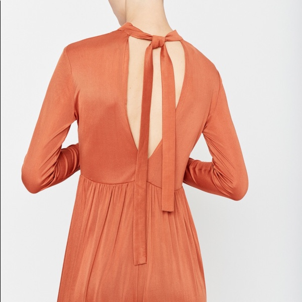 WRAY Pine Jumpsuit in Cayenne Silk - Picture 2 of 4